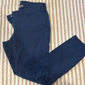 Duluth Trading Co Blue Nylon Pants